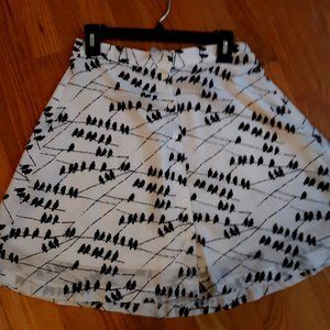 Forever 21 Bird on a Wire skirt